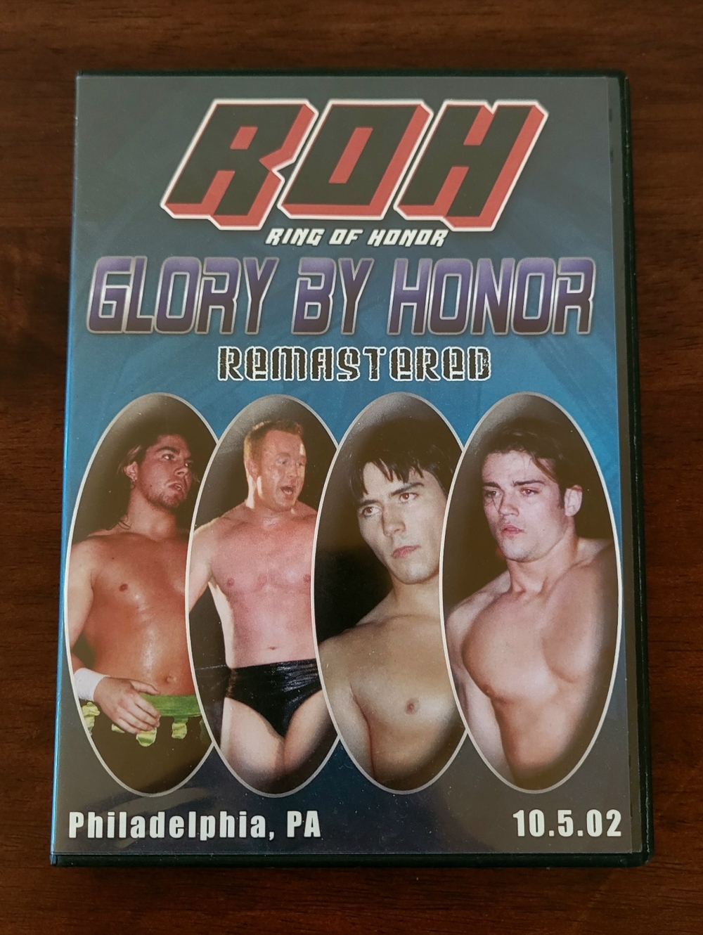ROH Ring Of Honor Glory By Honor Remastered DVD 2002 Philadelphia